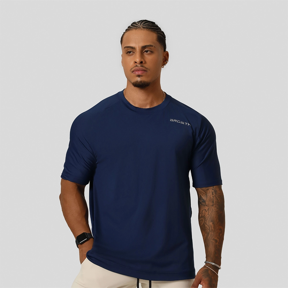 Camiseta Growth Academy Azul Marinho