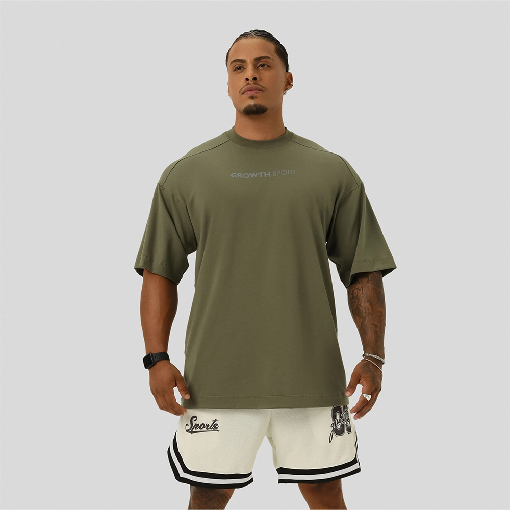 Camiseta Growth Sport Oversized Preston Verde