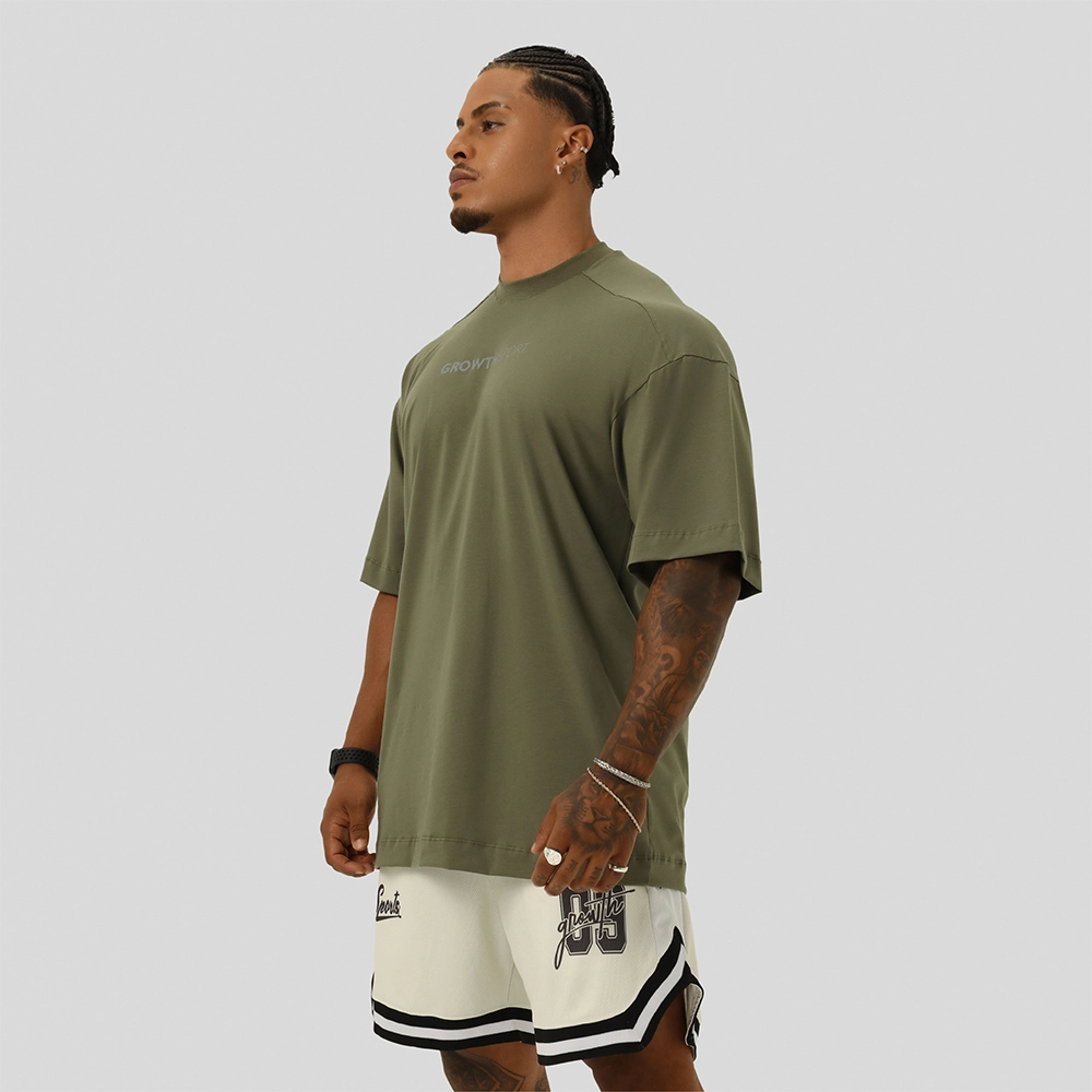 Camiseta Growth Sport Oversized Preston Verde
