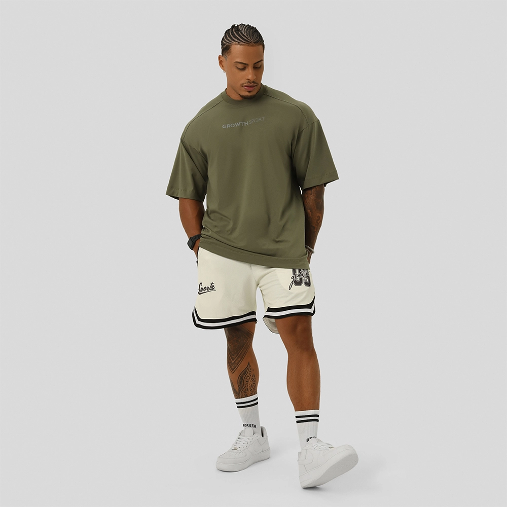 Camiseta Growth Sport Oversized Preston Verde