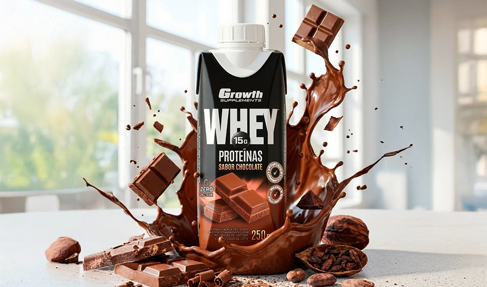 Kit 6x Bebida Láctea de Chocolate da Growth