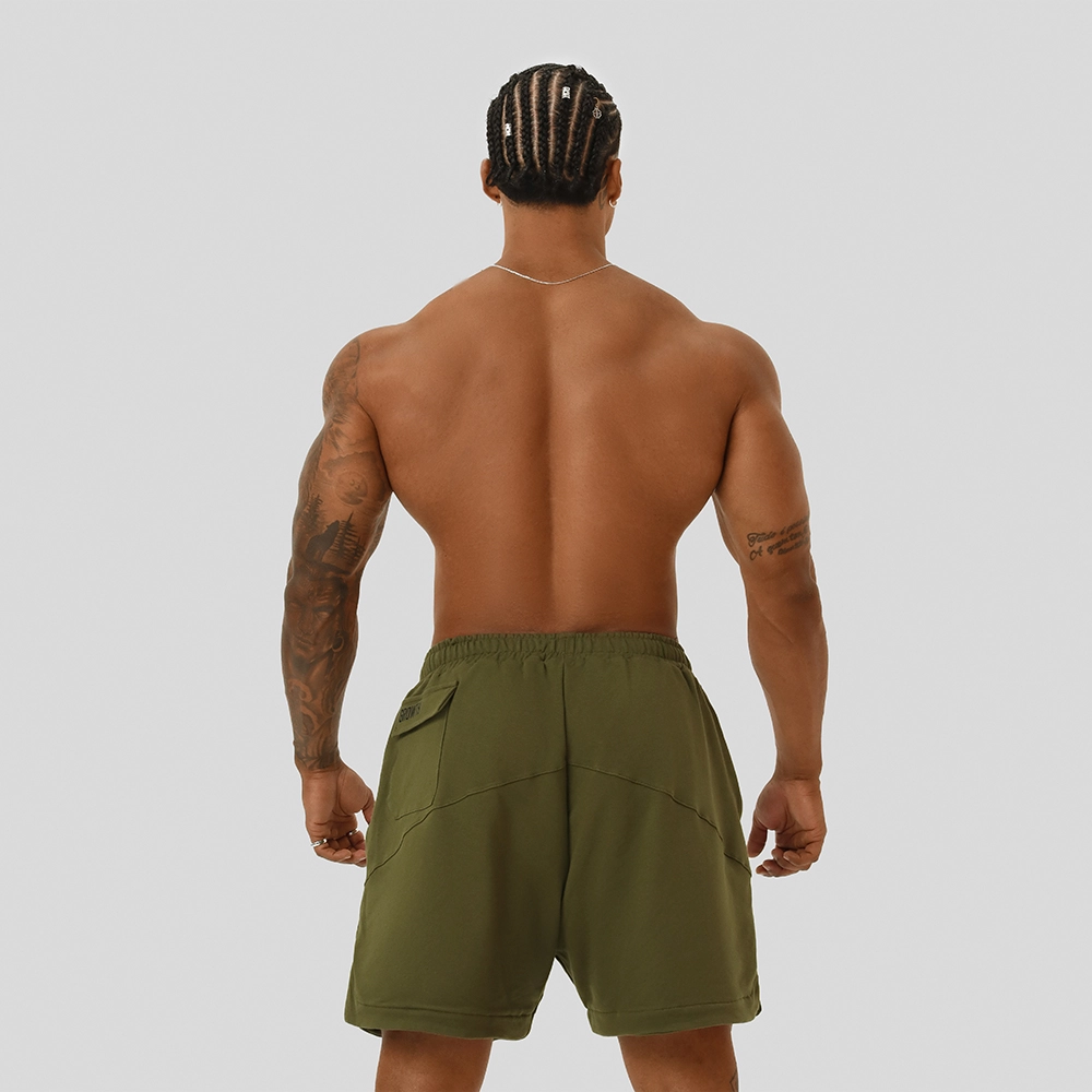 Bermuda Moletom Growth Verde Militar