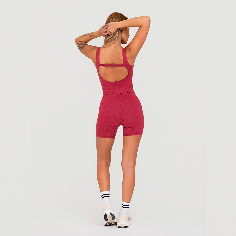 Macaquinho Growth Detalhe Costas C/Tira Rosa