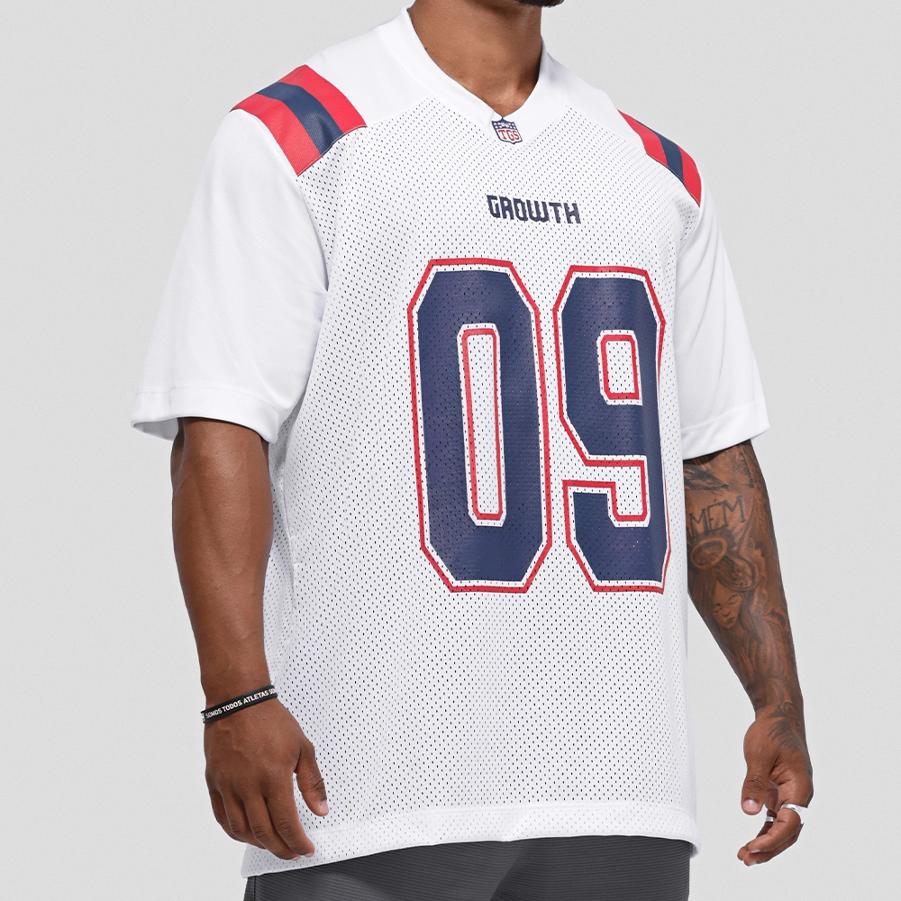 Camiseta Growth Fut American Branco
