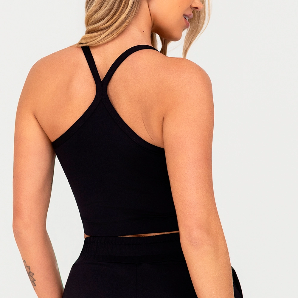 Top Growth Nadador Com Tiras Preto