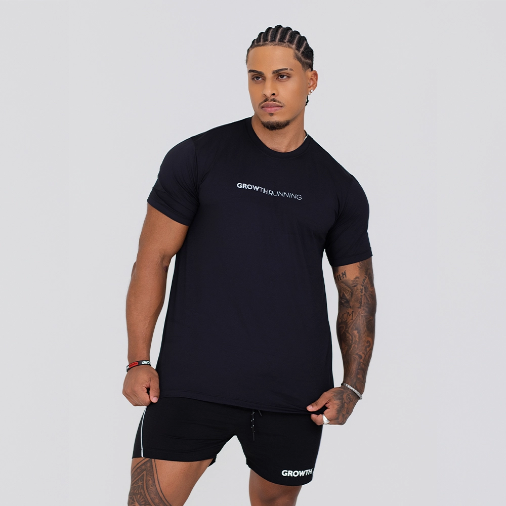 Camiseta Growth Running Preto