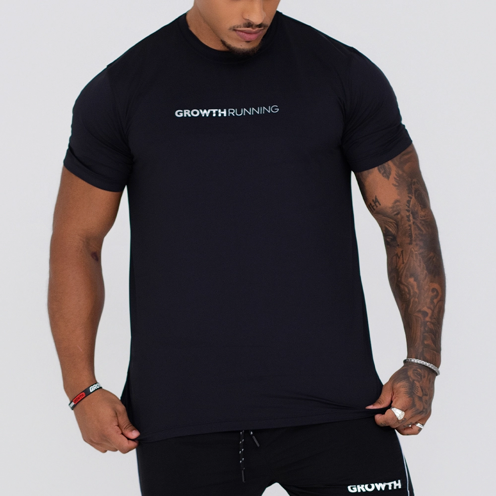Camiseta Growth Running Preto