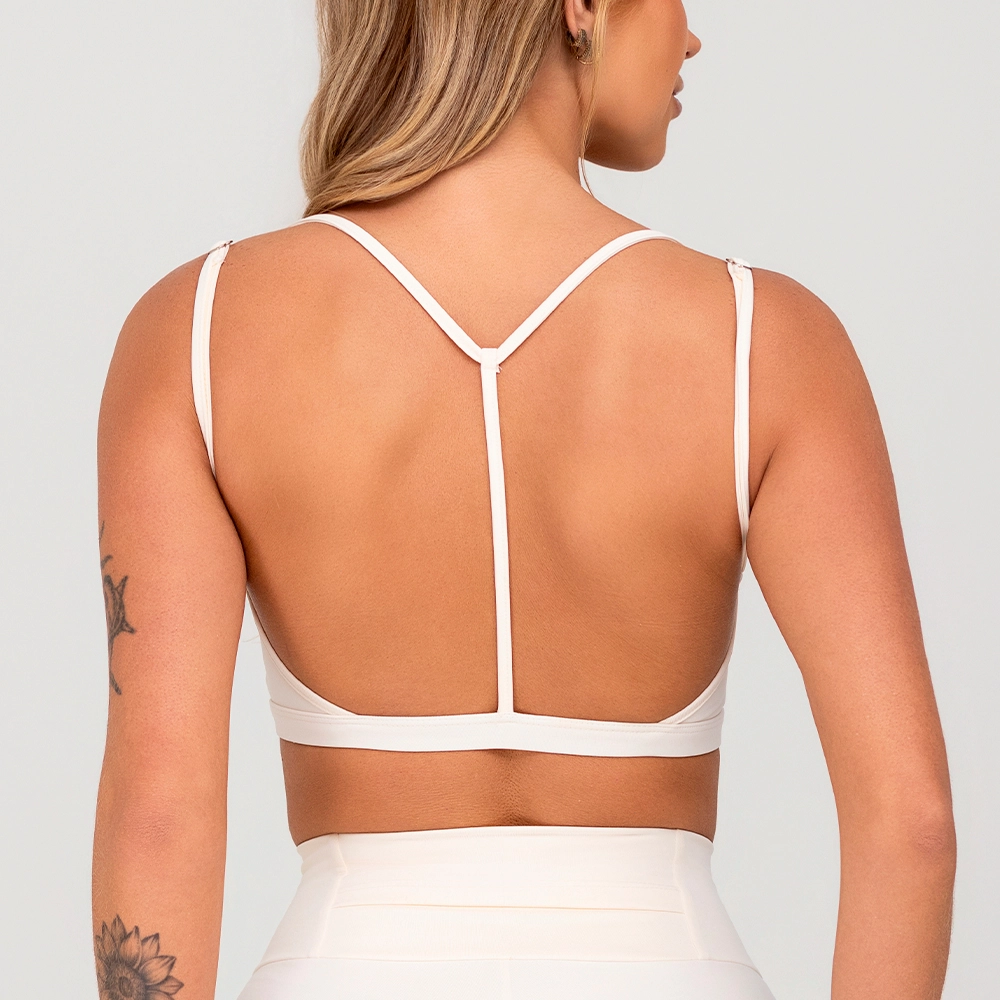 Top Growth Tira Em V Costas Off White