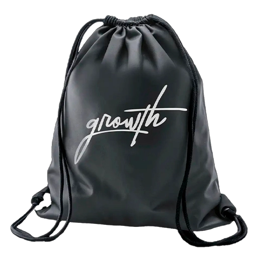 Foto do produto SACOLA TIPO MOCHILA MANUSCRITO CINZA GRAFITE