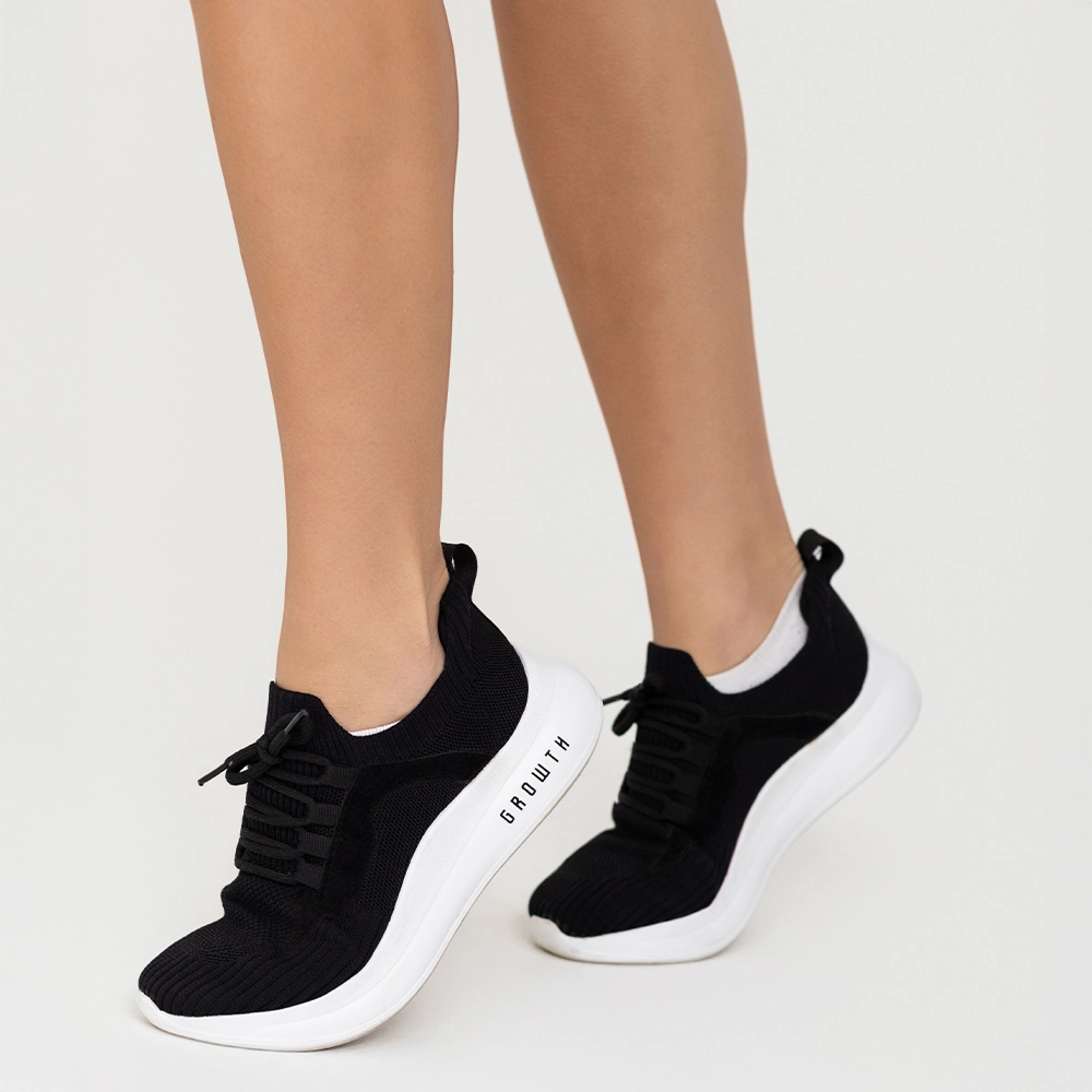 TENIS CONFORT PRETO- GROWTH 