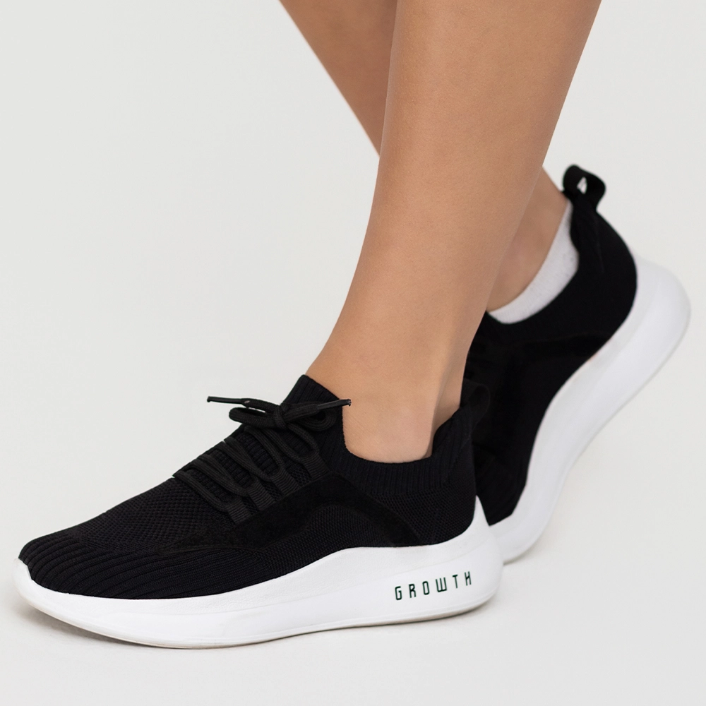 TENIS CONFORT PRETO- GROWTH 