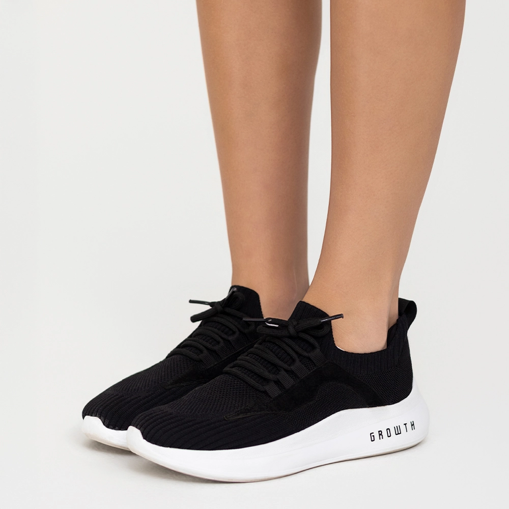 TENIS CONFORT PRETO- GROWTH 