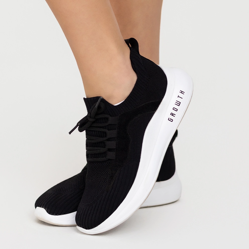 TENIS CONFORT PRETO- GROWTH 