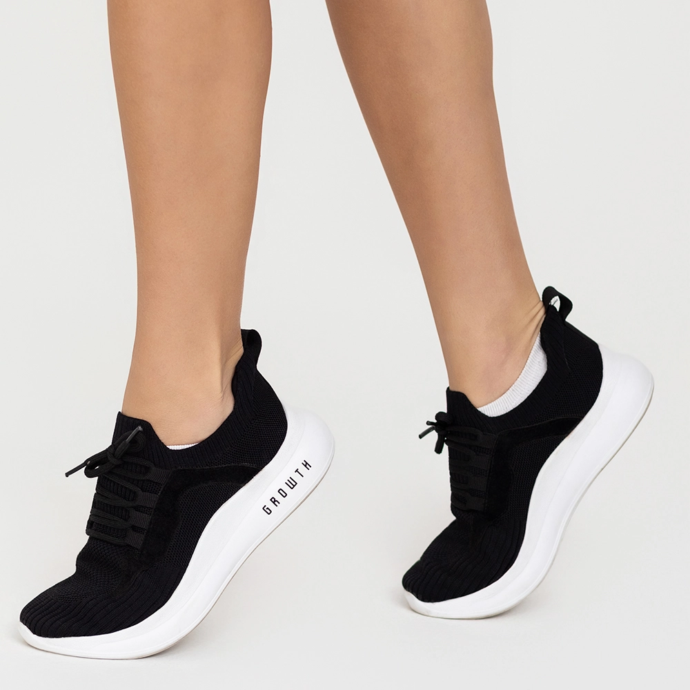TENIS CONFORT PRETO- GROWTH 