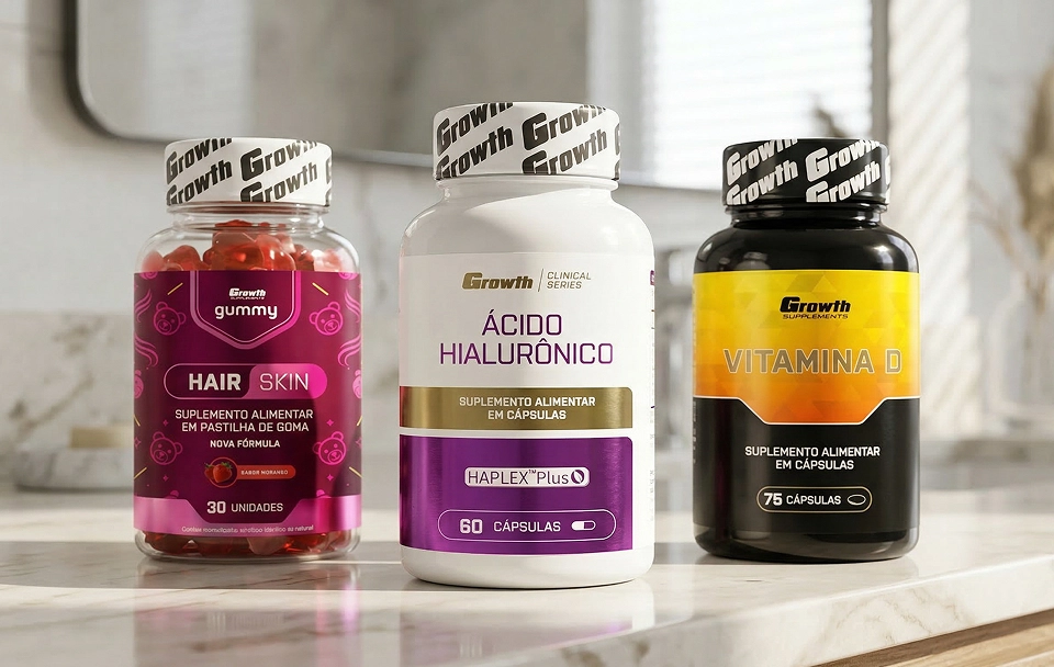 GROWTH SUPPLEMENTS - Imagem ilustrativa Ácido Hialurônico