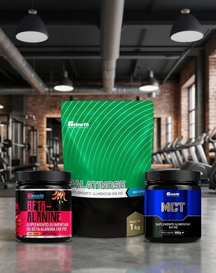 KIT ENDURANCE COM BETA-ALANINA, MCT E PALATINOSE - Growth Supplements