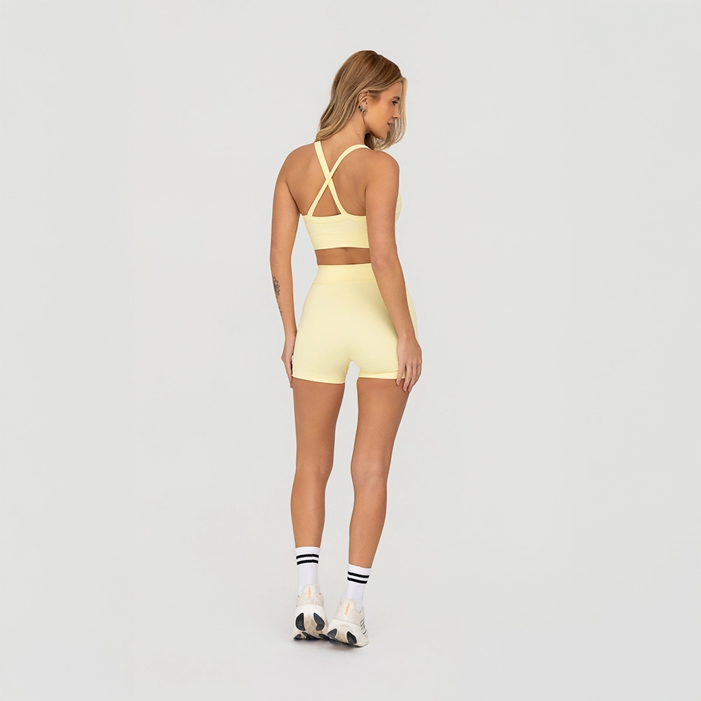 Short Growth Cos Amplo Amarelo