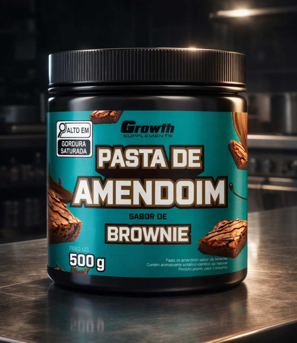 Growth Suplements - Pasta de amendoim em cima de uma mesa de cozinha