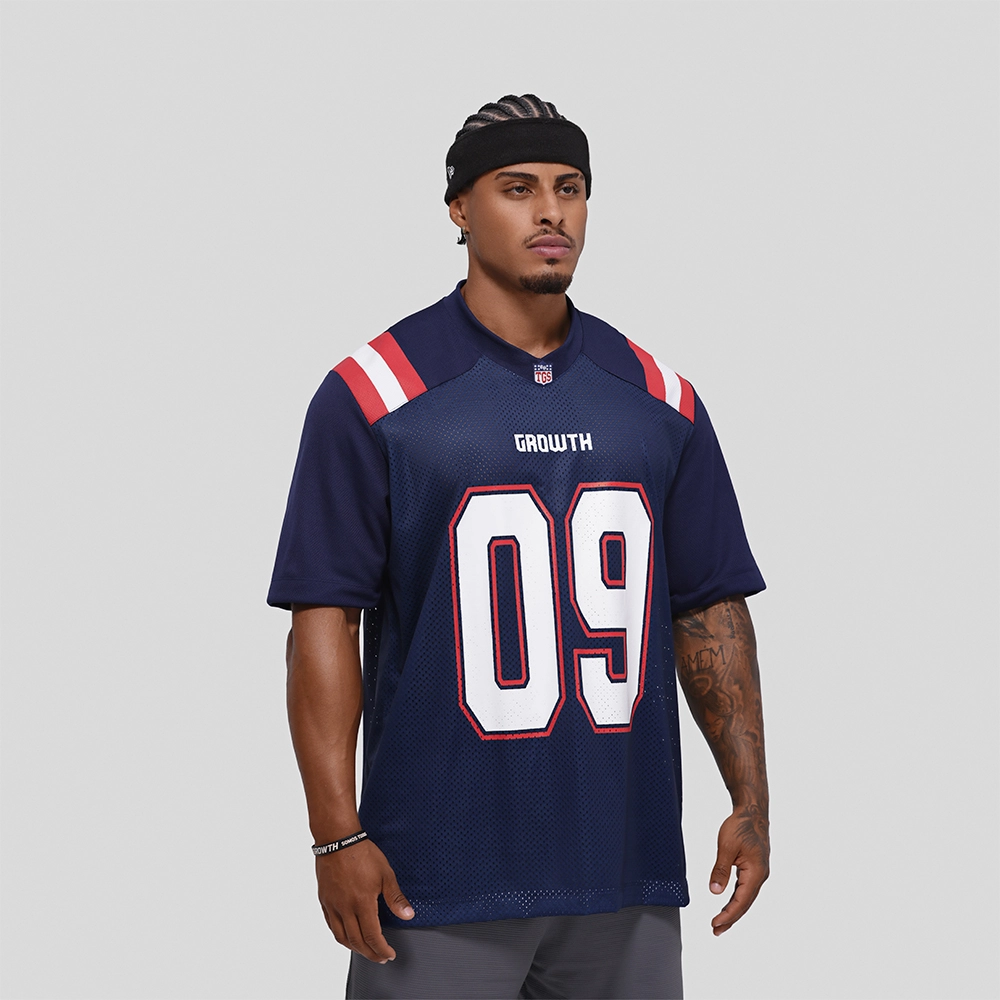 Camiseta Growth Fut American Azul Marinho