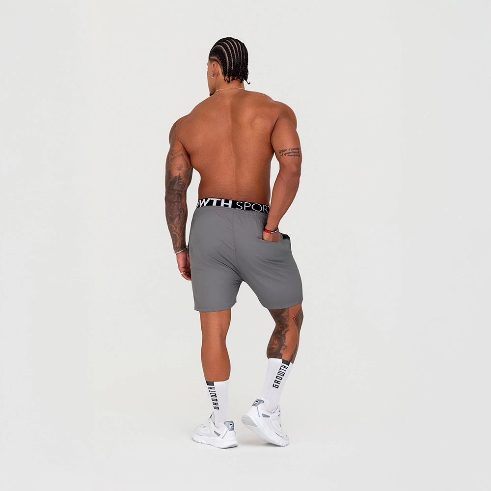 BERMUDA GROWTH COS ELASTICO PERSONALIZADO CINZA GRAFITE