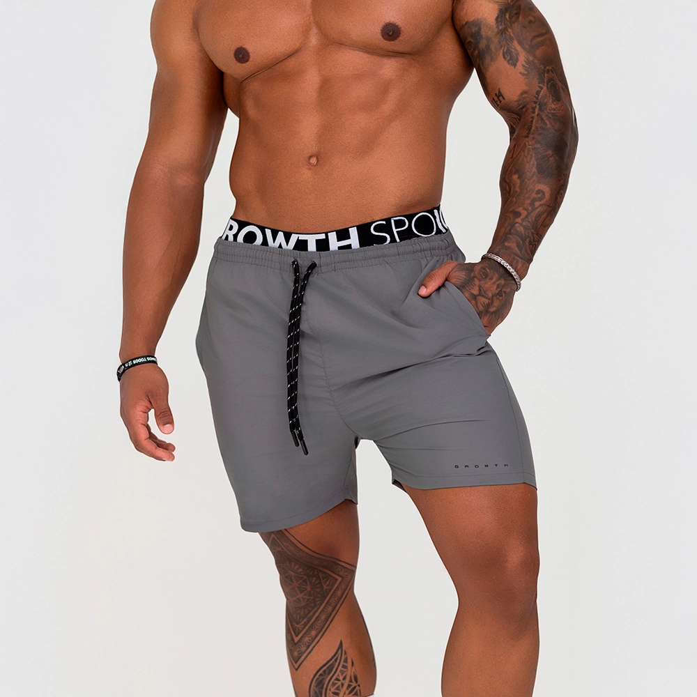 BERMUDA GROWTH COS ELASTICO PERSONALIZADO CINZA GRAFITE