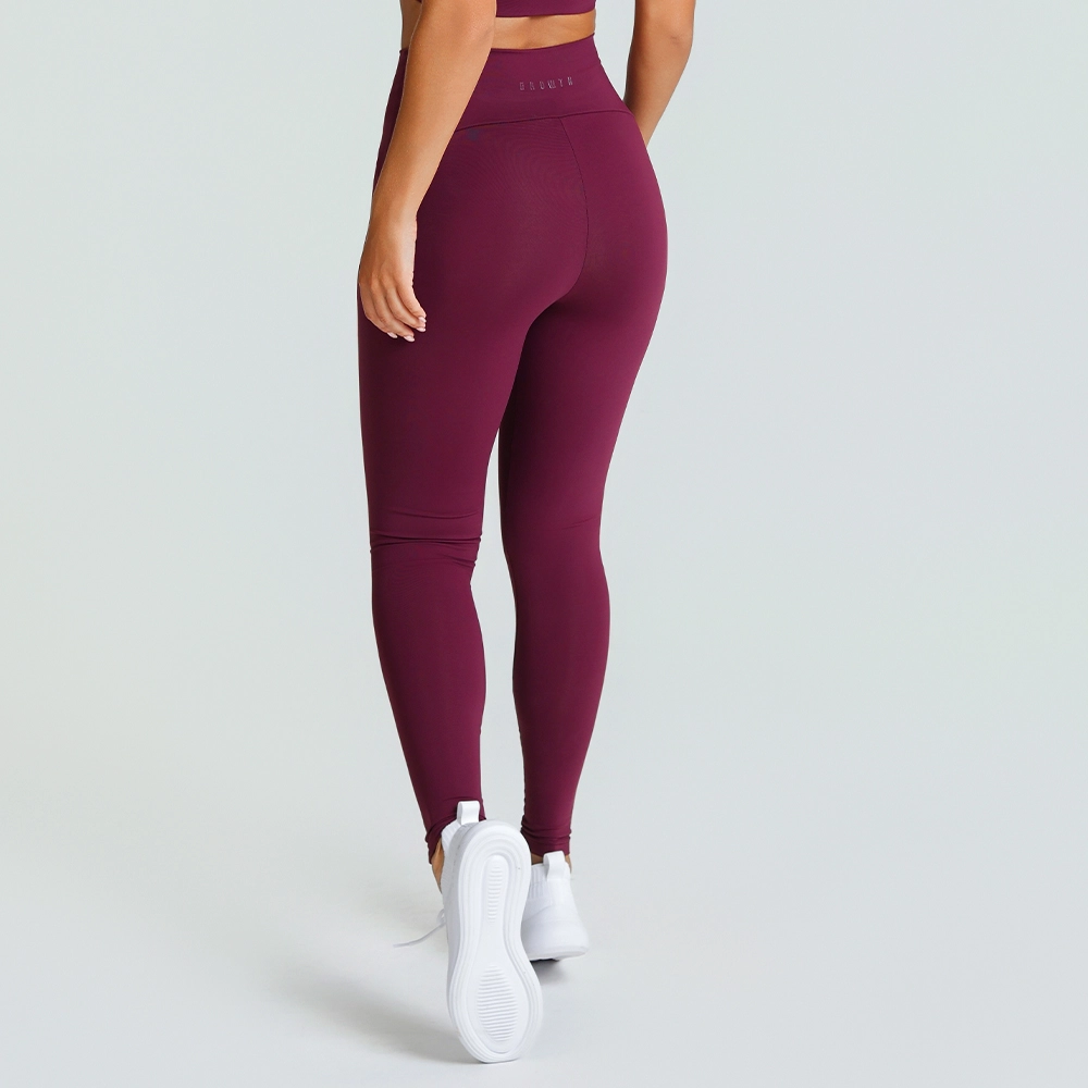 Legging Growth Cós Anatomico Vinho