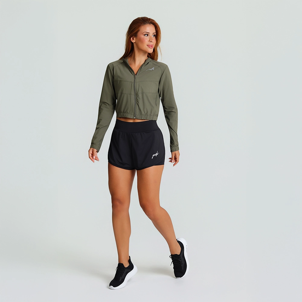 Jaqueta Zíper Growth Verde Militar