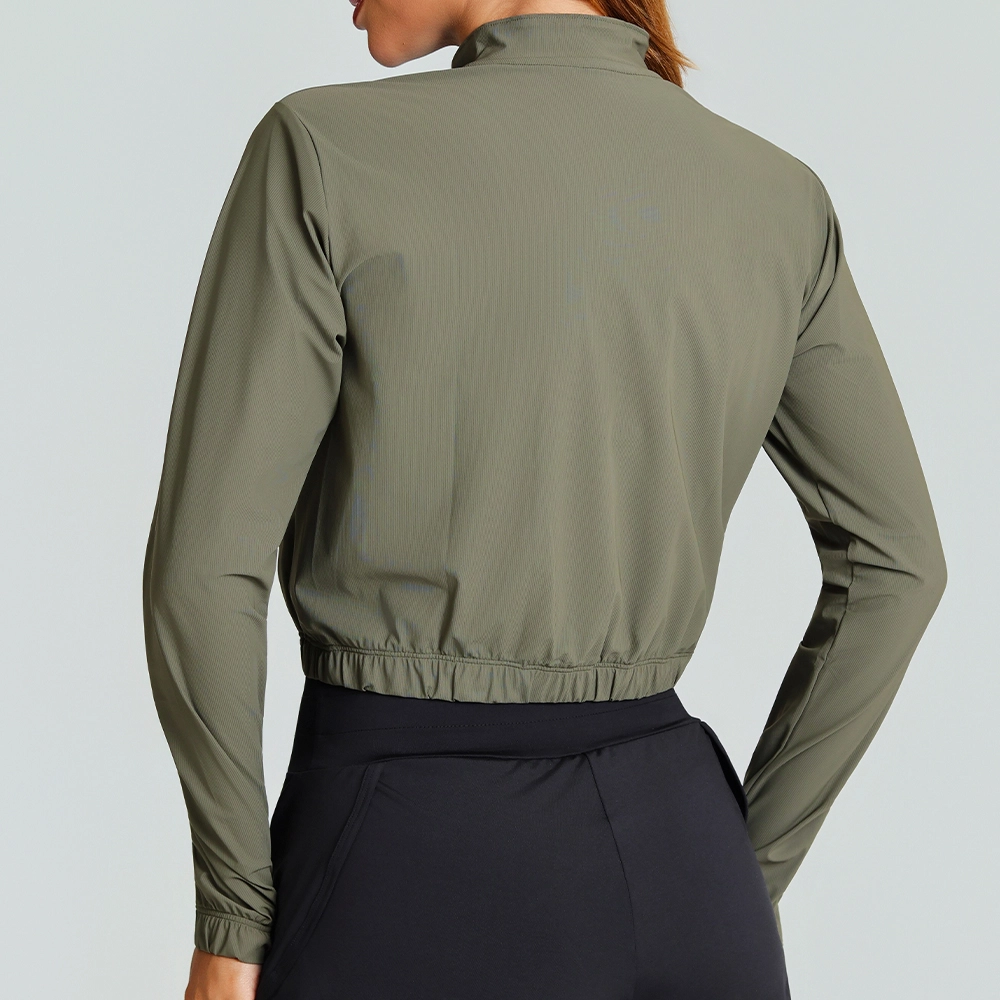 Jaqueta Zíper Growth Verde Militar