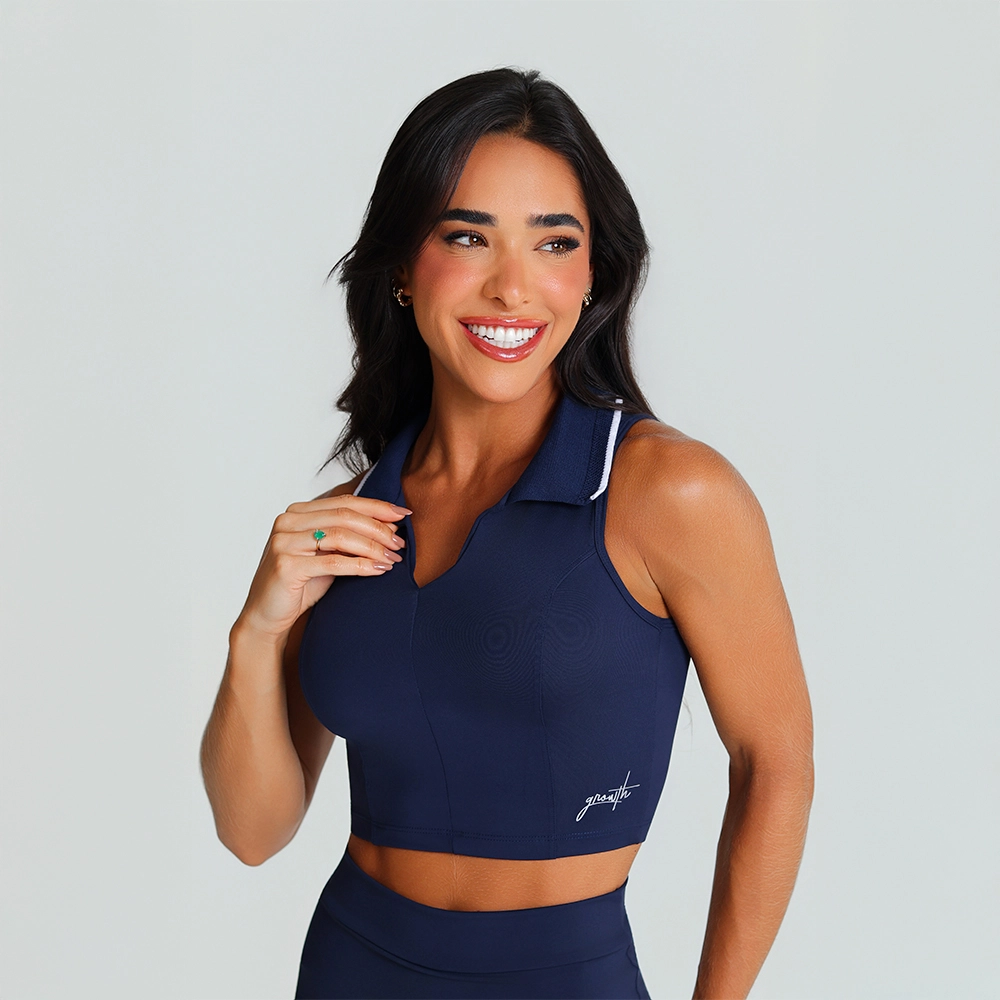 Regata Growth Polo Azul Marinho