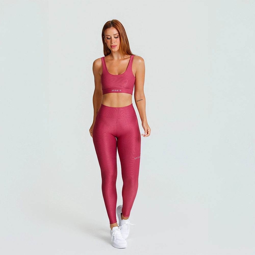 Legging Growth Shine Rose