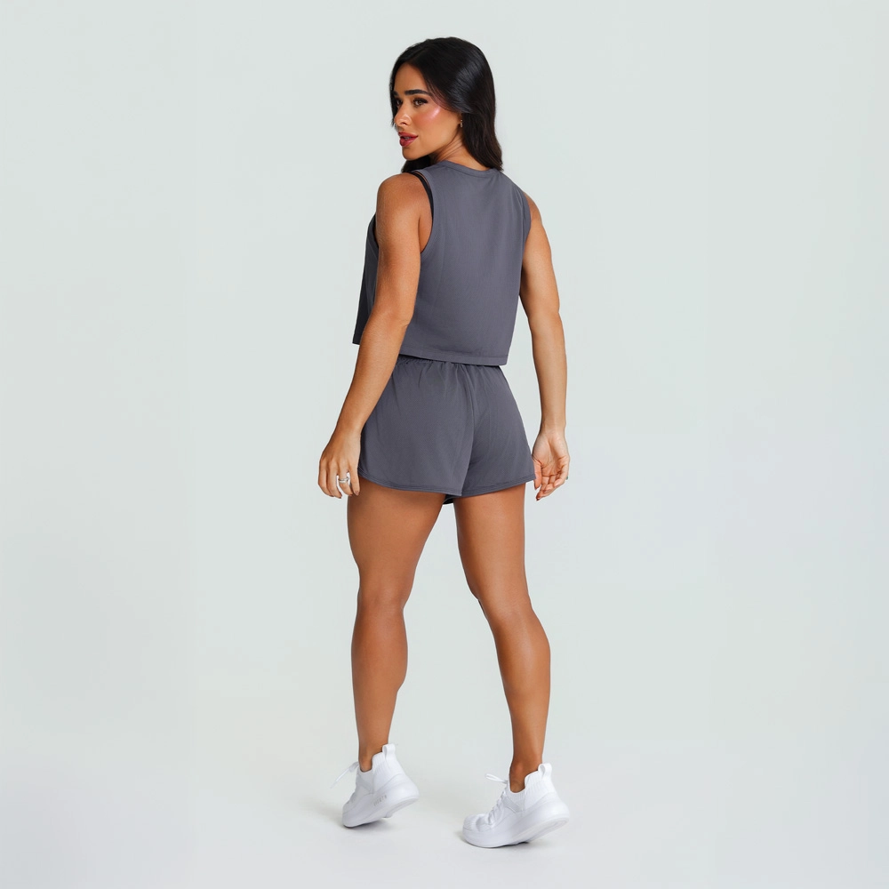 Regata Growth Soltinha Dry Grafite