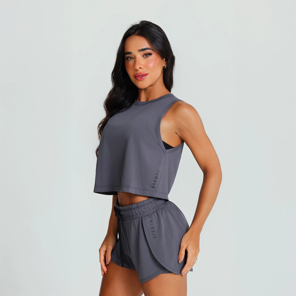 Regata Growth Soltinha Dry Grafite