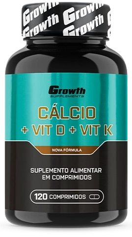 Foto do produto CÁLCIO + VITAMINA D + VITAMINA K - 120 COMP - TESTE