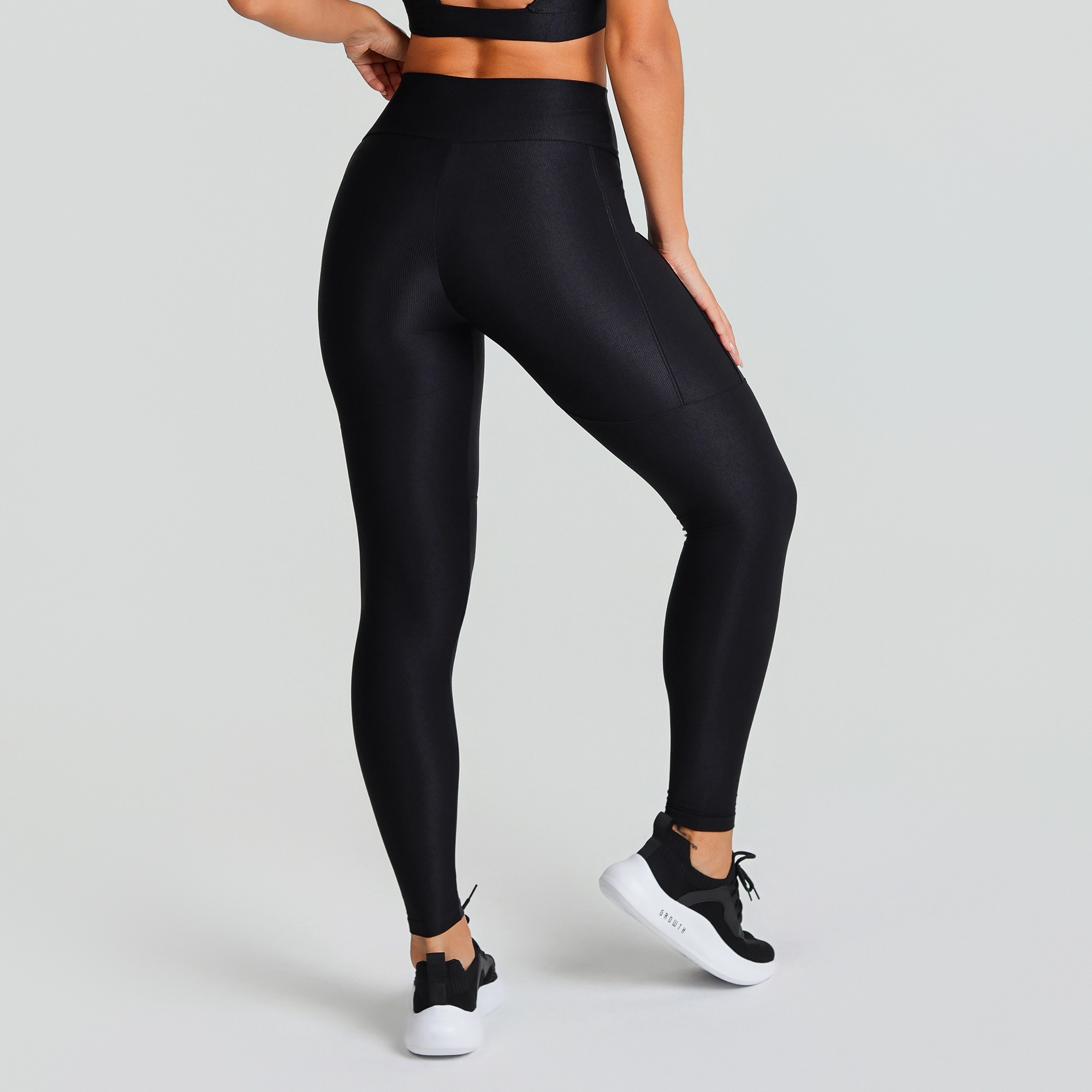 Legging Growth Shine Preto