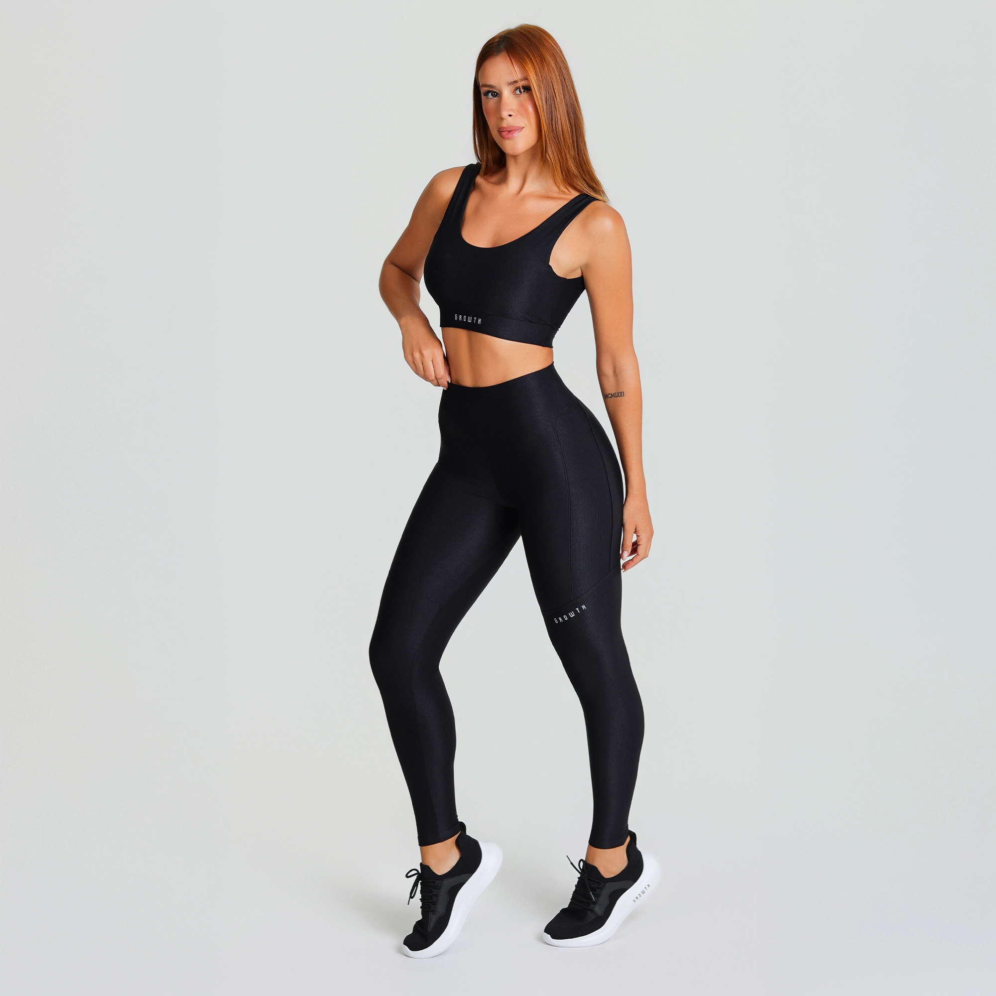 Legging Growth Shine Preto