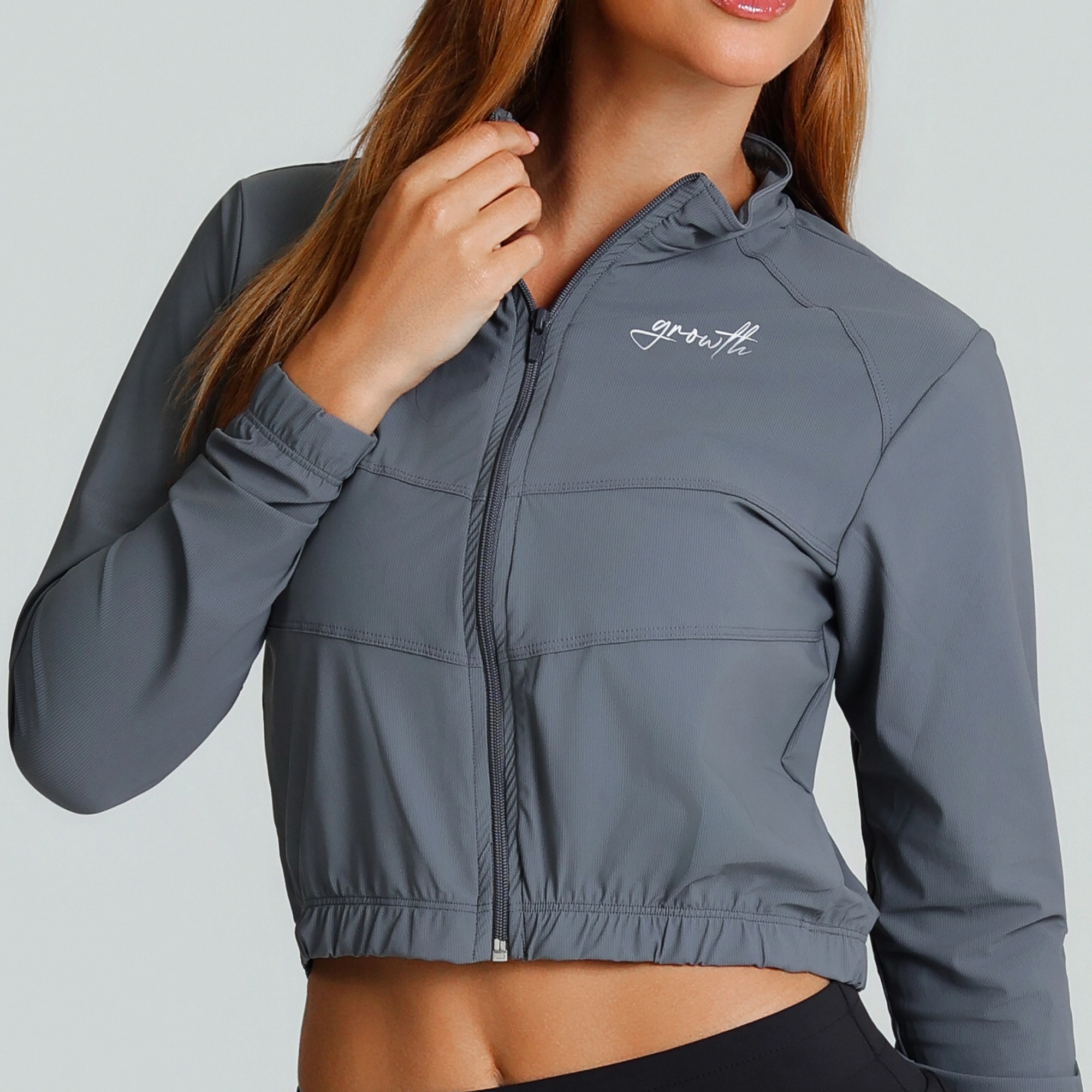 Jaqueta Zíper Growth Grafite
