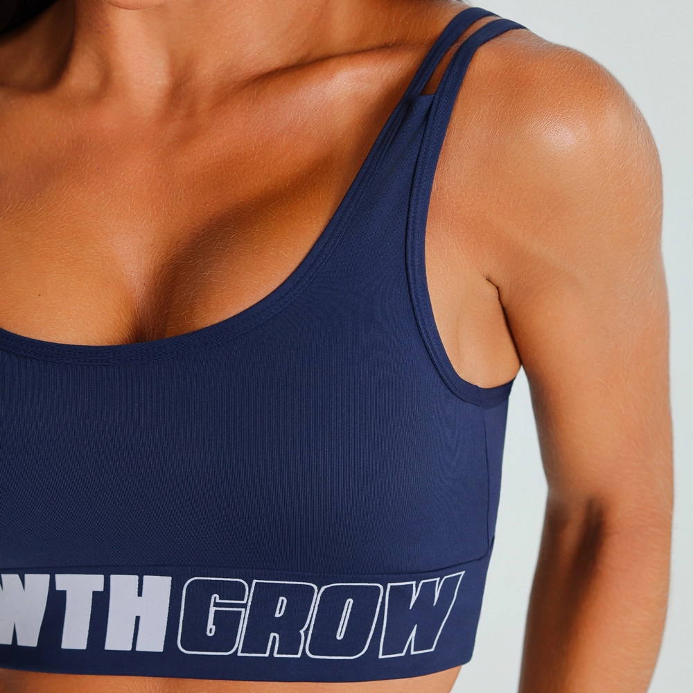 Top Ad Azul Marinho Alca Dupla Team Growth