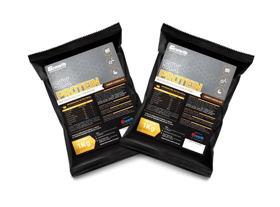 GROWTH SUPPLEMENTS - Embalagens de Six Protein