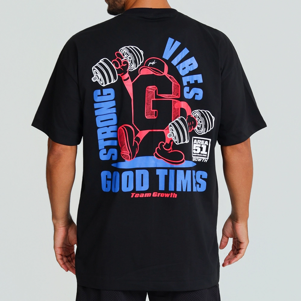 Camiseta Comic Strong Vibes Good Times 