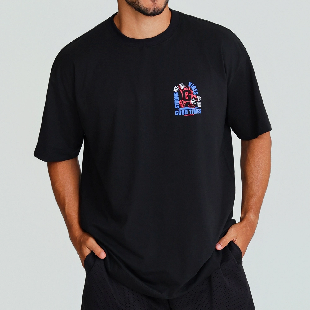 Camiseta Comic Strong Vibes Good Times 