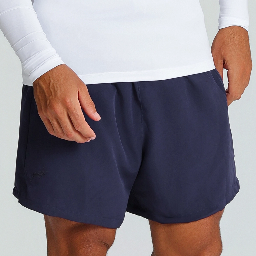 Bermuda laterais azul marinho