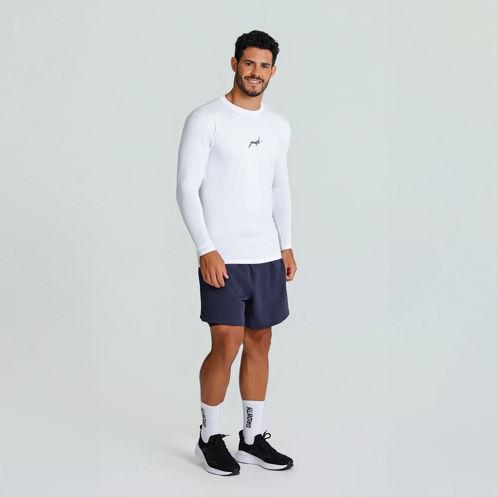 Bermuda laterais azul marinho