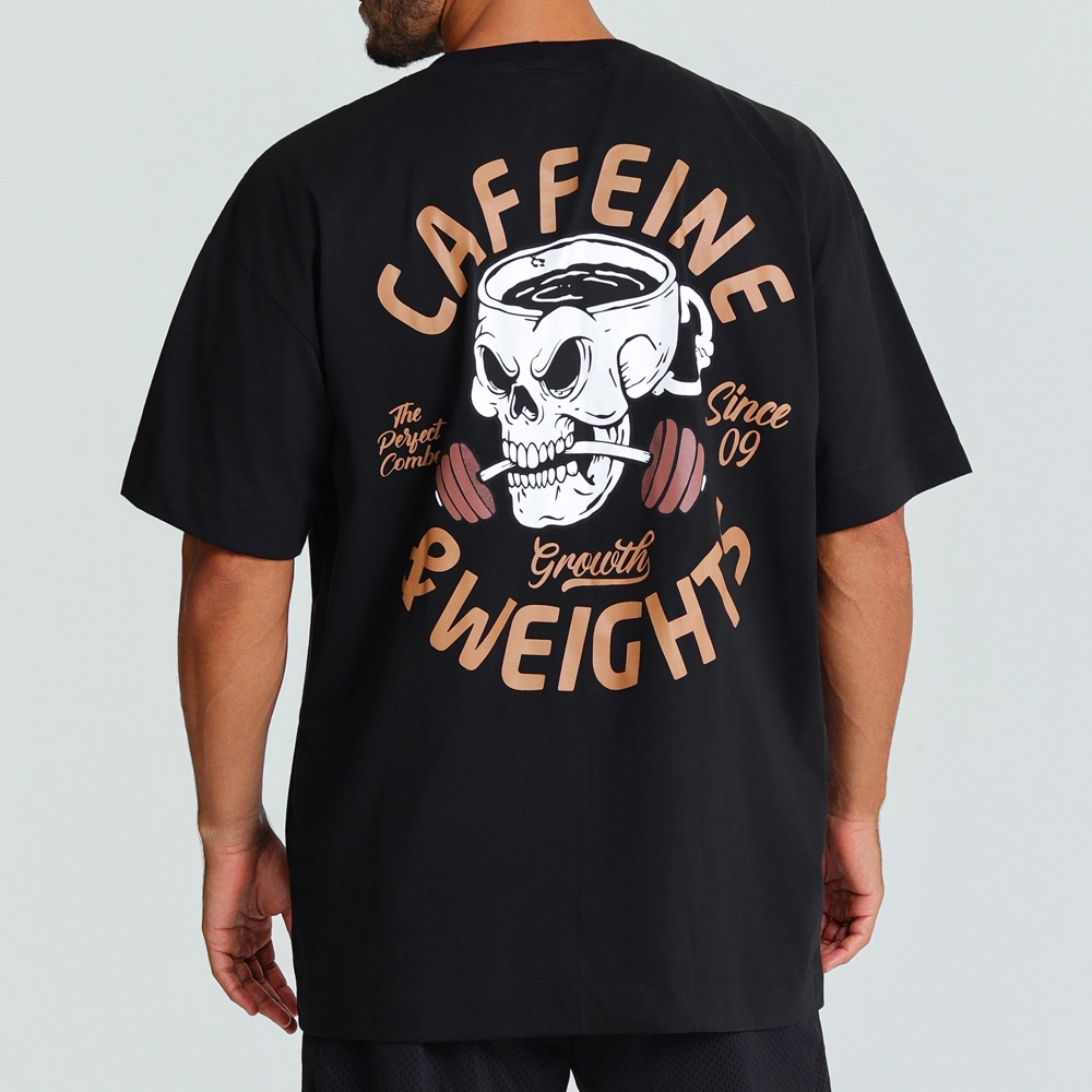 Camiseta Comic Caffeine & Weights 