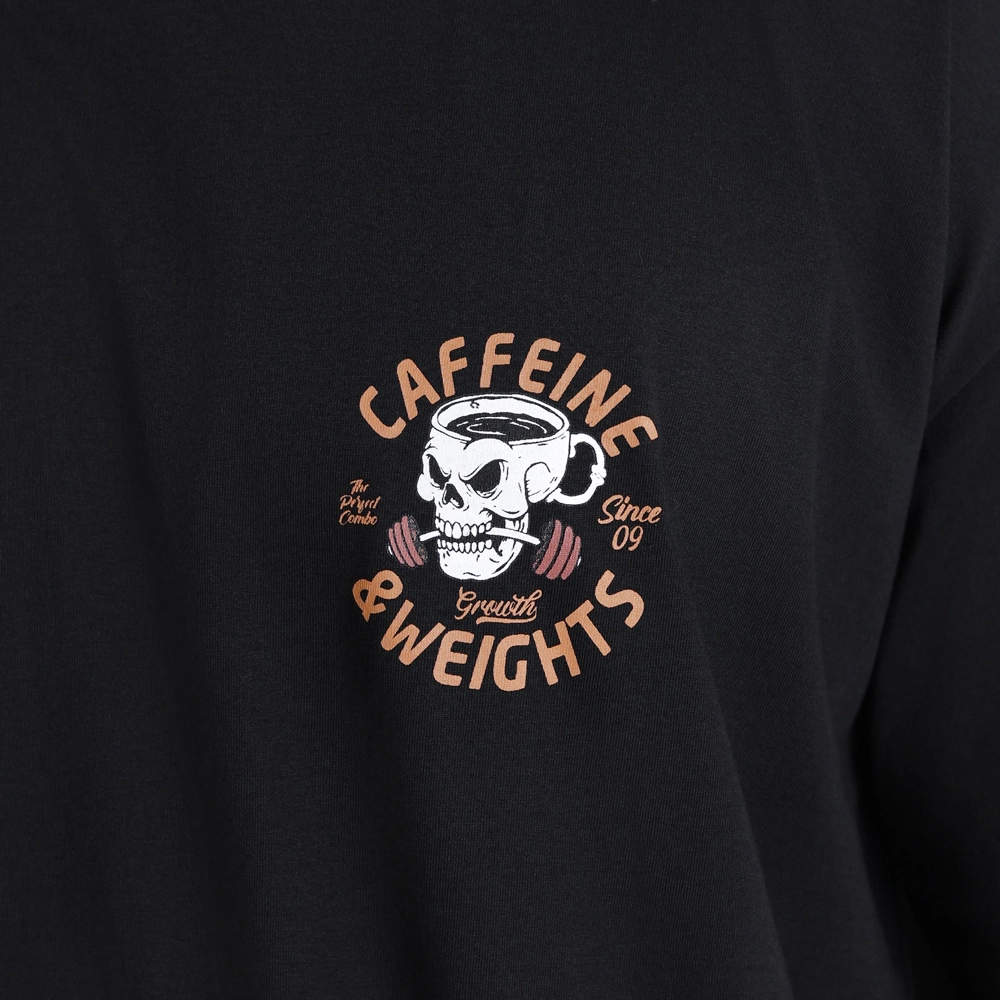 Camiseta Comic Caffeine & Weights 