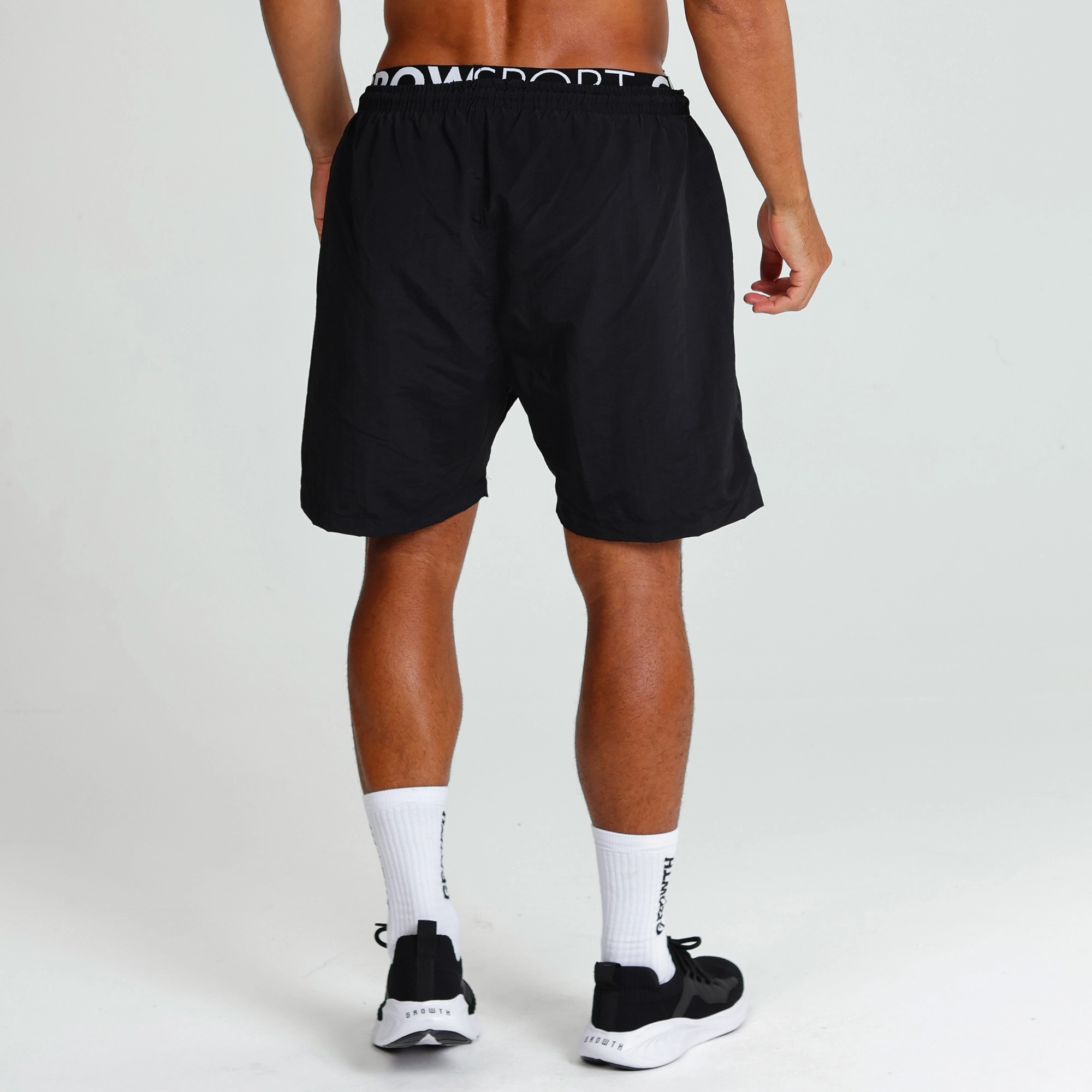 Bermuda Growth cós elástico preto detalhe lateral