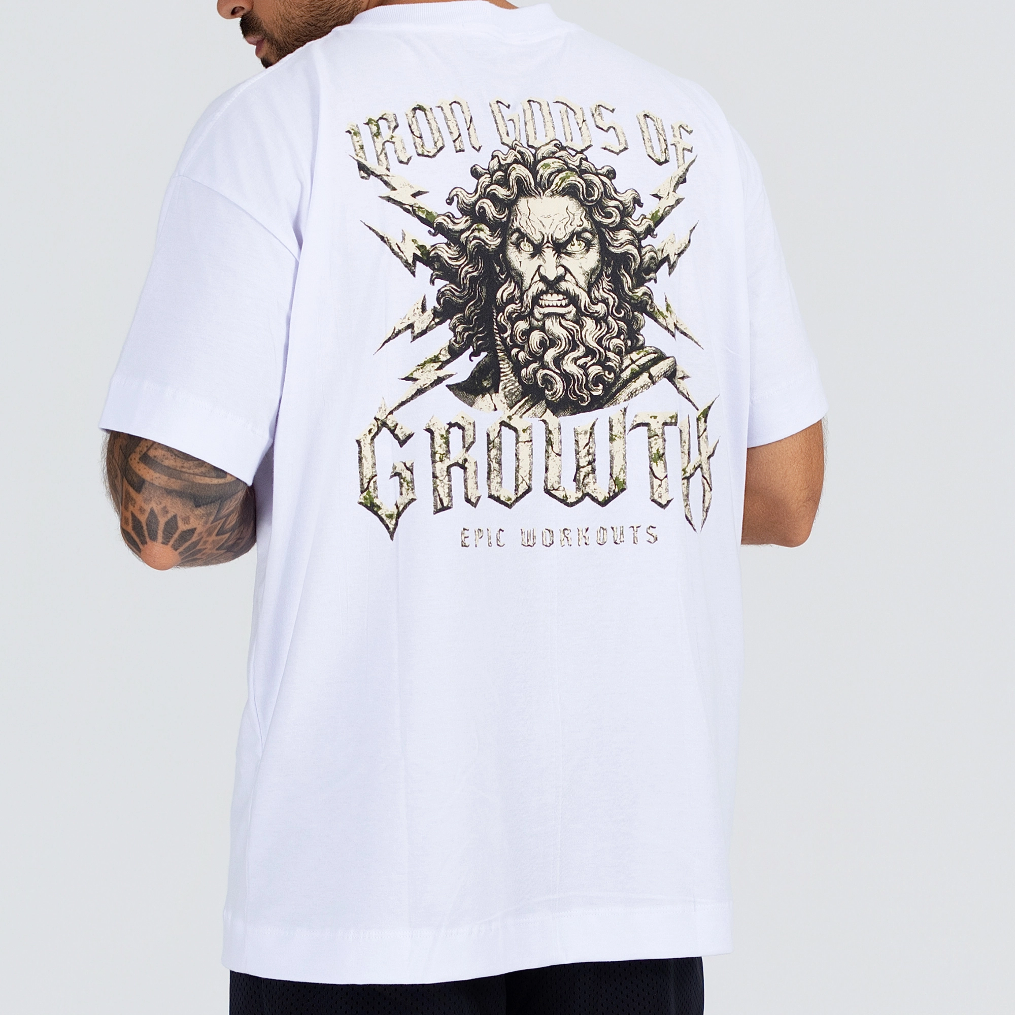 Camiseta Oversized Iron Gods 