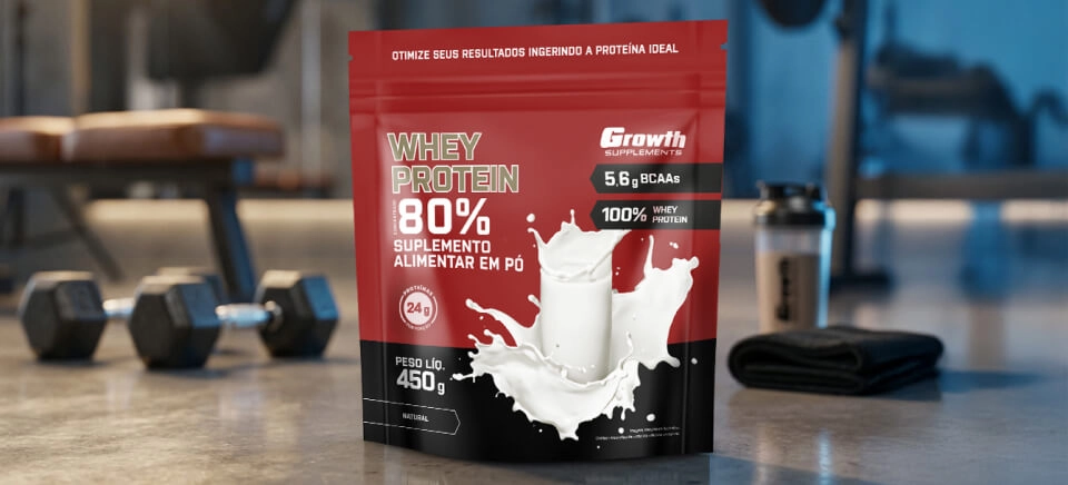 GROWTH SUPPLEMENTS - WPC 80% sabor natural