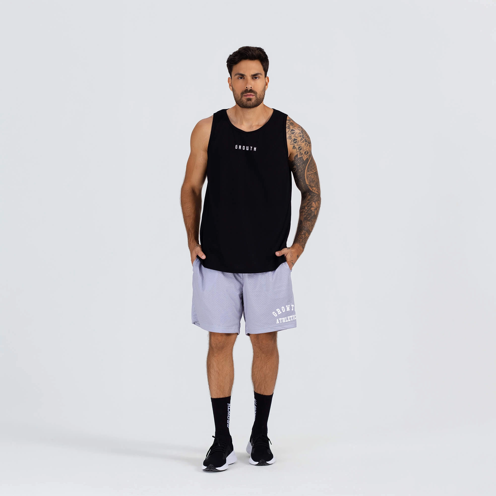 Regata Casual Growth Under Garras Preto