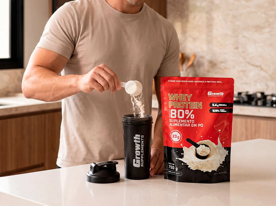 IMAGEM ILUSTRATIVA - WHEY PROTEIN CONCENTRADO 750G - LEITE EM PÓ