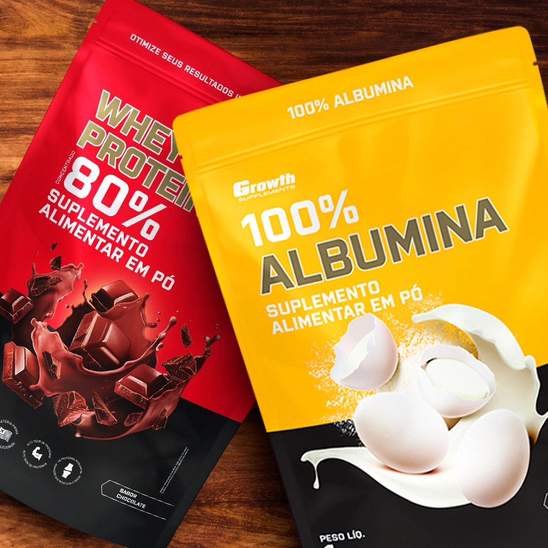 Whey Protein x Albumina Growth